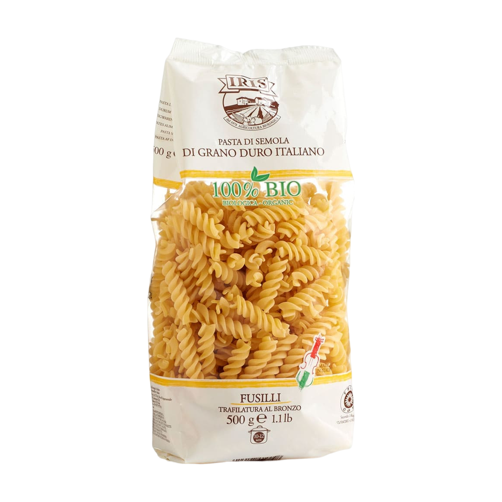 [IR-BL-SPIRAL500] 500g - Spirales blanches (Fusili semola) bio - Iris