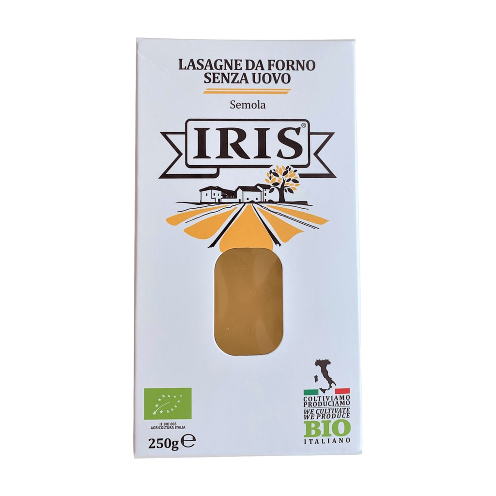 [IR-BL-LASAGNSU250] 250g - Lasagnes (Lasagne Senza Uovo) bio - Iris