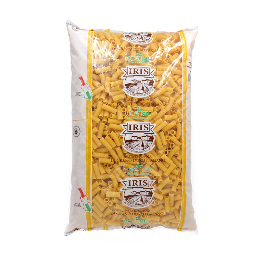 [IR-BL-MACARON5KG] 5kg - Macaronis blanches (Maccheroni semola) bio - Iris