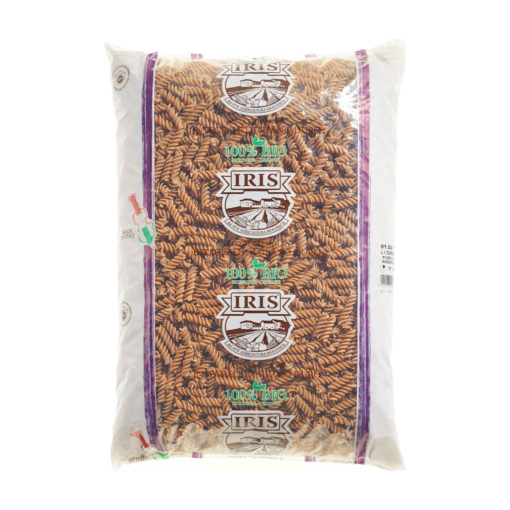 [IR-CP-SPRIRAL5KG] 5kg - Spirales complètes (Fusili integrali) bio - Iris
