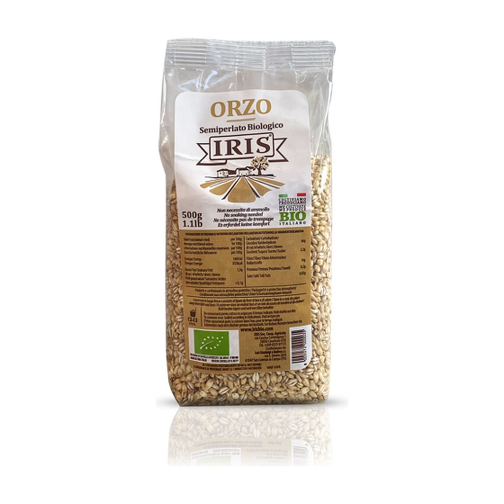 [IR-BL-ORGM500] 500g - Orge mondé (Orzo mondo semiperlato) bio - Iris