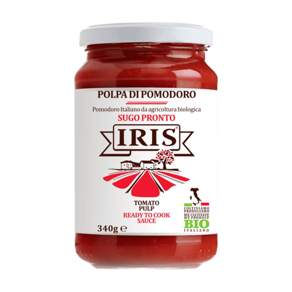 [IR-PULNAT340] 340g - Pulpe de tomate nature (Pomodoro semplice) bio - Iris