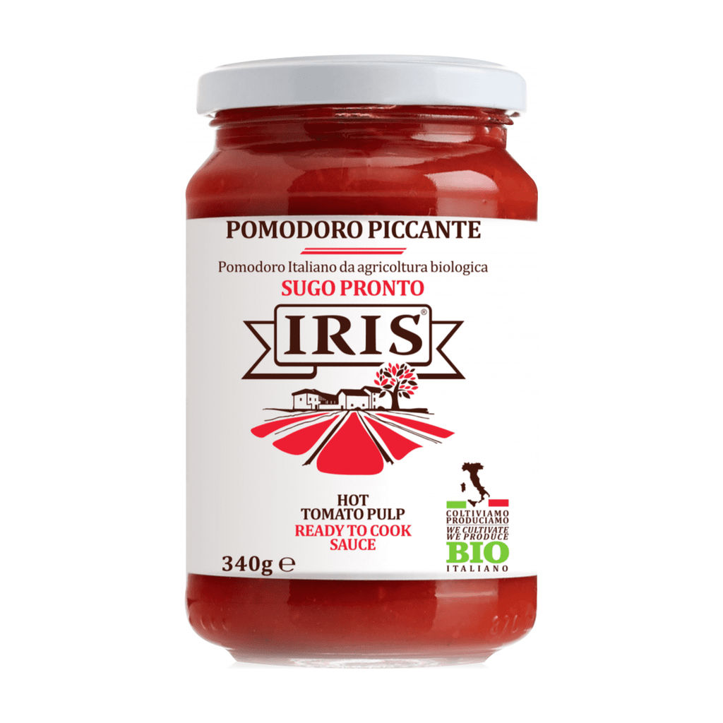 340g - Pulpe de tomate épicée (Pomodoro piccante) bio - Iris