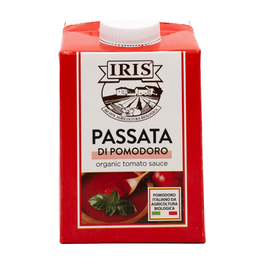 [IR-TOMPAK500] 500g - Sauce tomate nature (Tetrapack) bio - Iris