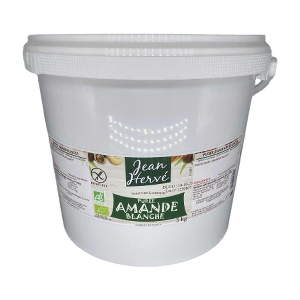 [JH-CABV] 5kg - Purée d'amande blanche bio - Jean Hervé