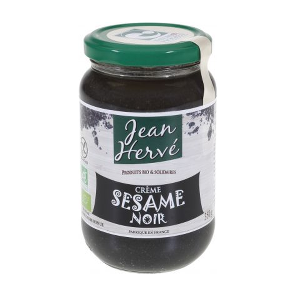 [JH-CREMSESN350] 350g - Crême de sésame noir bio - Jean Hervé