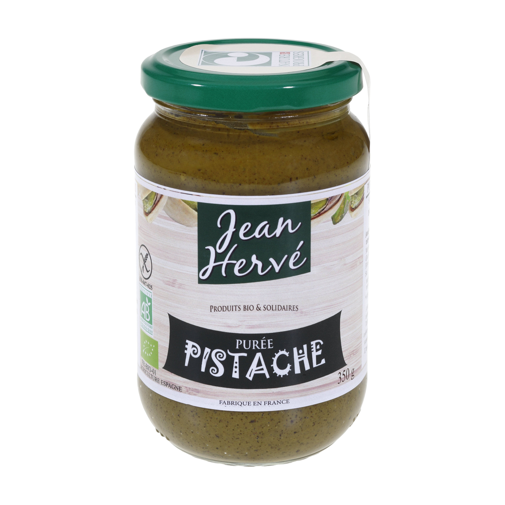 [JH-PATPIST350] 350g - Purée de pistache bio - Jean Hervé