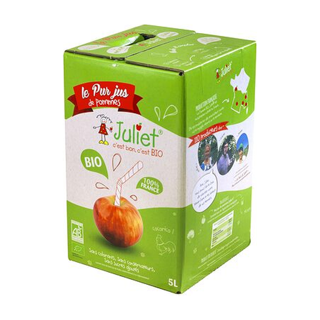 5l - Pur jus de pomme bio - Juliet