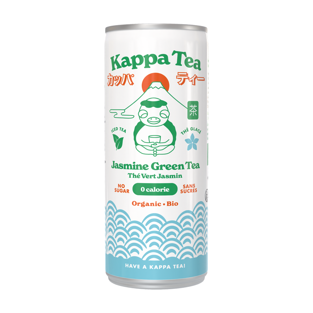 [KT-JASMIN] 25cl - Thé vert Jasmin  (sans sucre) bio  - Kappa Tea