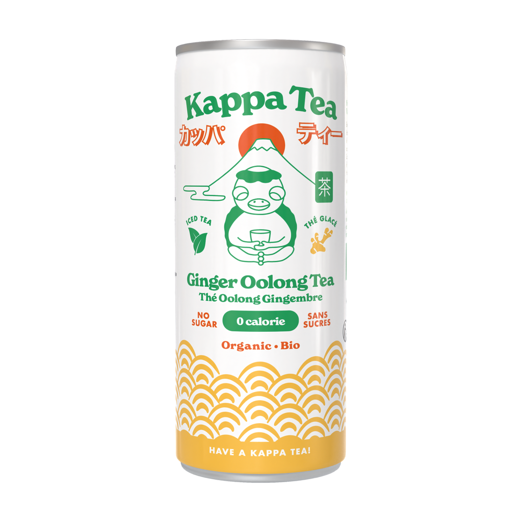 25cl - Thé Oolong Gingembre  (sans sucre) bio  - Kappa Tea