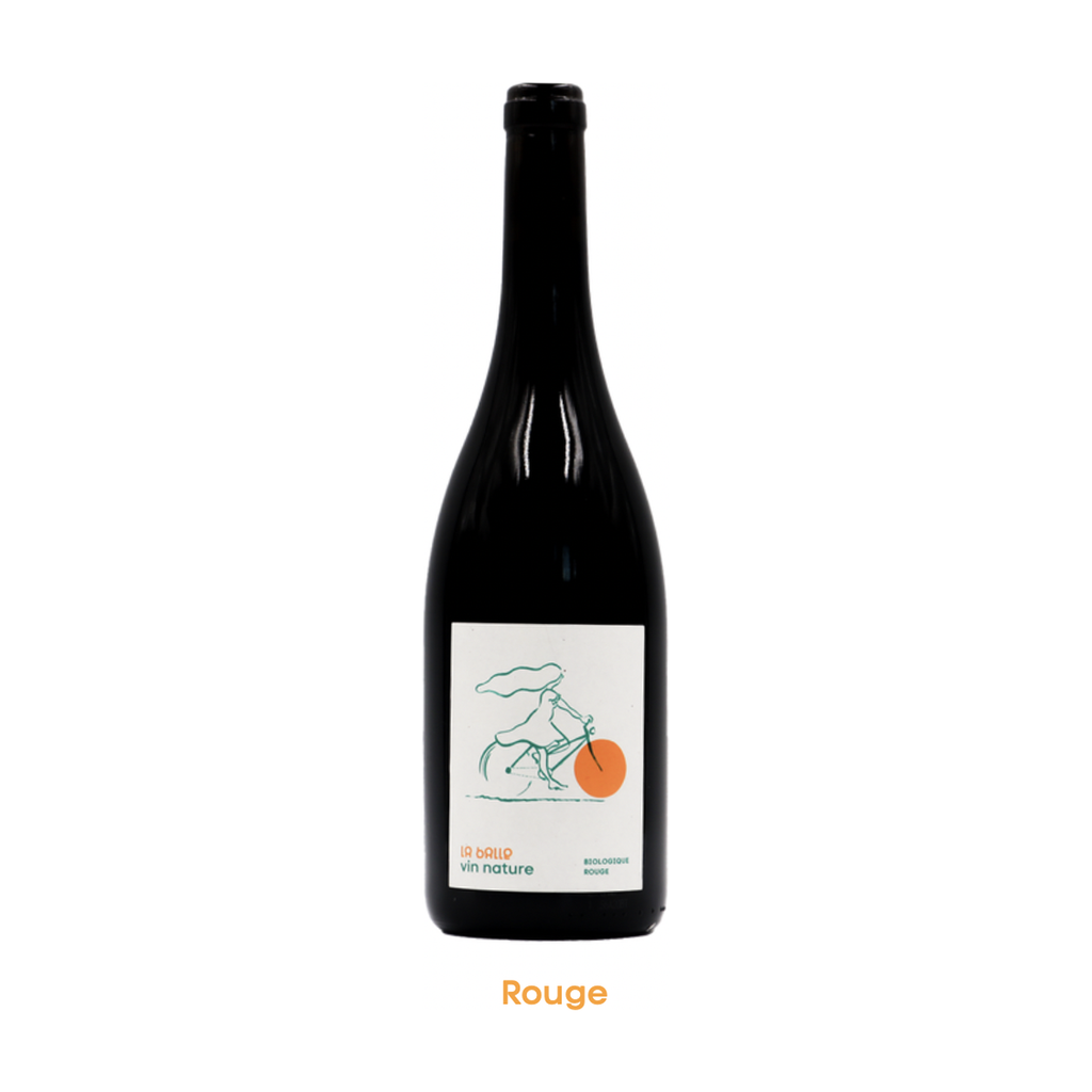 75cl - Vin nature rouge La Ballade bio (réemploi) - La Balle