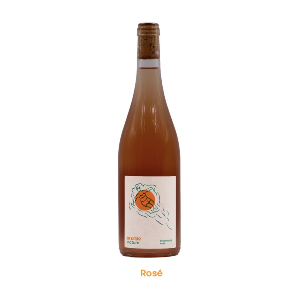 [BAL-VZ-BALNEA75] 75cl - Vin nature rosé Le Balnéaire bio (réemploi) - La Balle