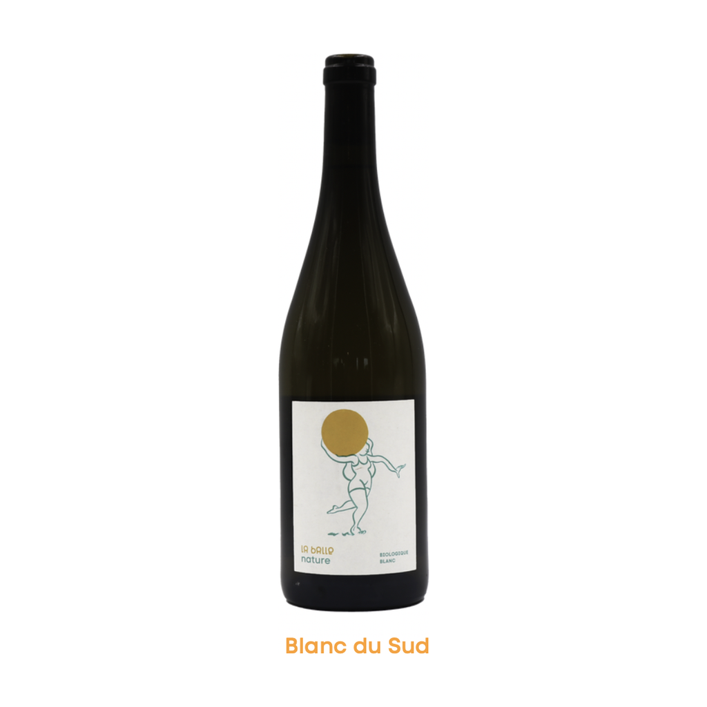 75cl - Vin nature blanc du sud Le Balèze bio (réemploi) - La Balle