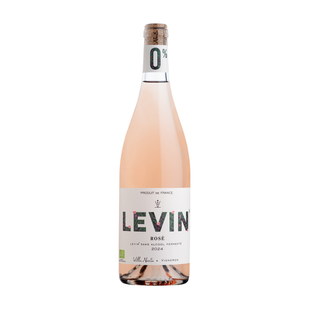 75cl - Vin SANS ALCOOL rosé LeVin bio (réemploi) - Villa Noria