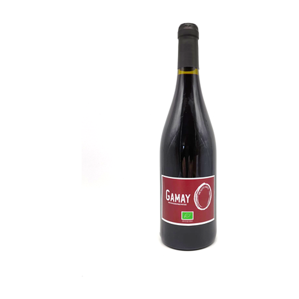 75cl - IGP Val de Loire rouge 'Gamay Zéro' sans sulfite ajouté bio (réemploi) - Domaine Babin-Billy