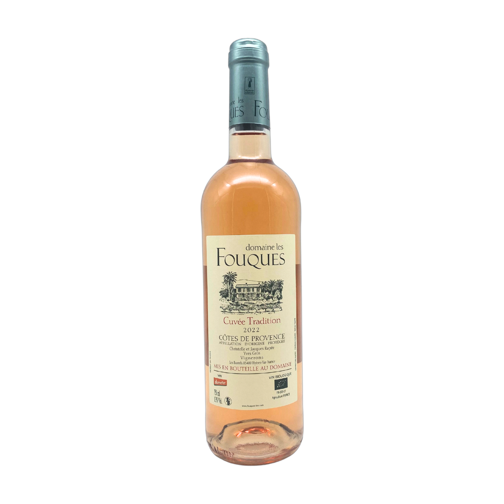 [VZ-PRO-FOUQUES75] 75cl - AOC Côtes de Provence rosé Demeter bio - Domaine Les Fouques
