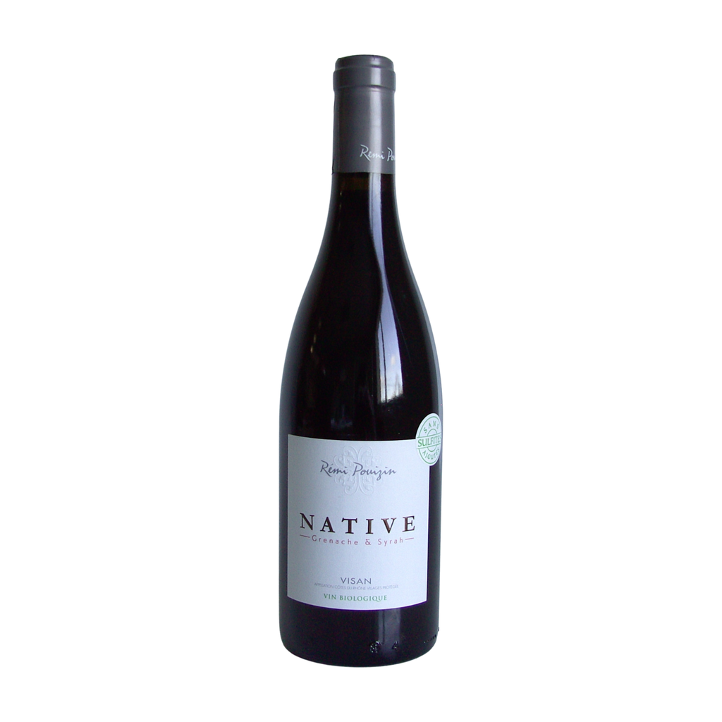 75cl - AOC Visan Village rouge Cuvée Native sans sulfite ajouté bio - Vignobles Rémi Pouizin