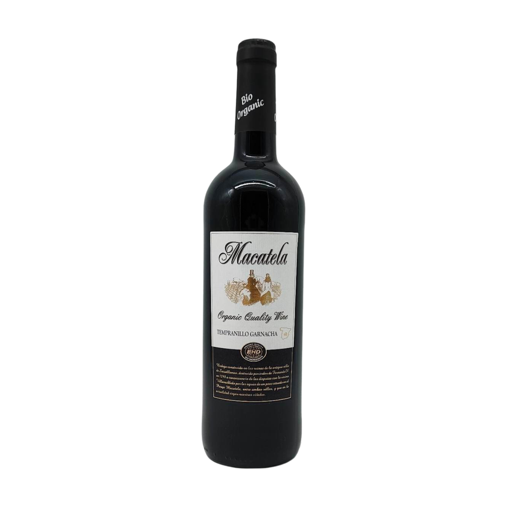 [VR-ESP-MACATRG75] 75cl - Vin d'Espagne rouge Macatela bio - Hermanos Delgado