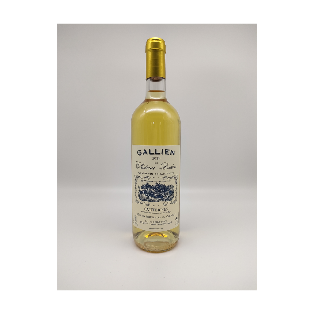 75cl - AOC Sauternes blanc moelleux bio - Gallien de Château Dudon