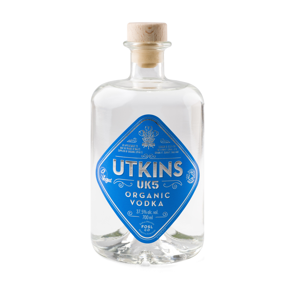 [AL-VODKAUTUK5-70] 70cl - Vodka U.K.5 37,5° bio - Utkins