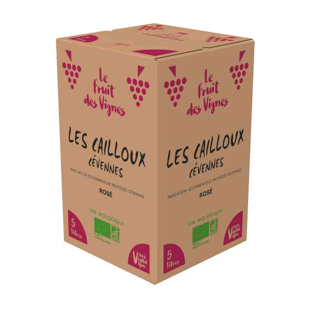 [VZ-3007F] 5l - IGP Cévennes Rosé bio - Les Cailloux