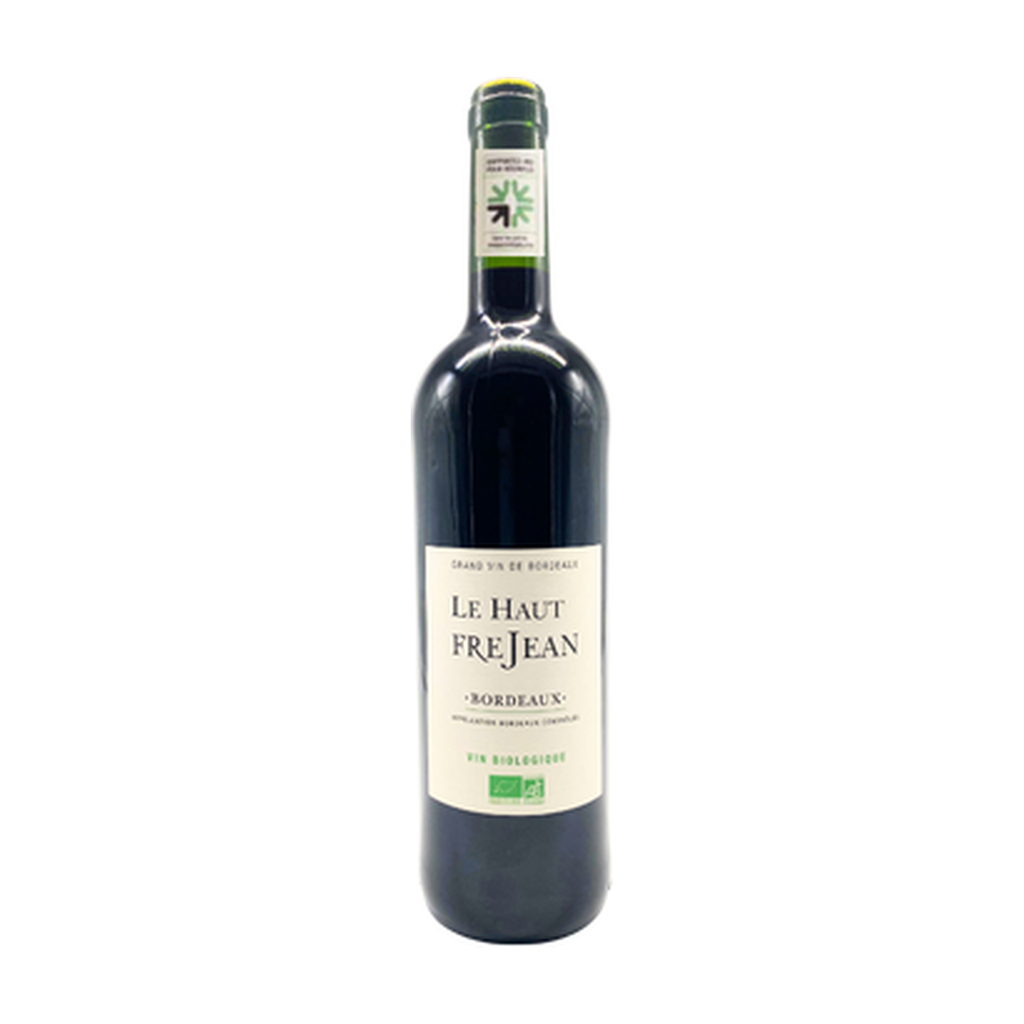 75cl - AOP Bordeaux rouge bio (réemploi) - Le Haut Frejean