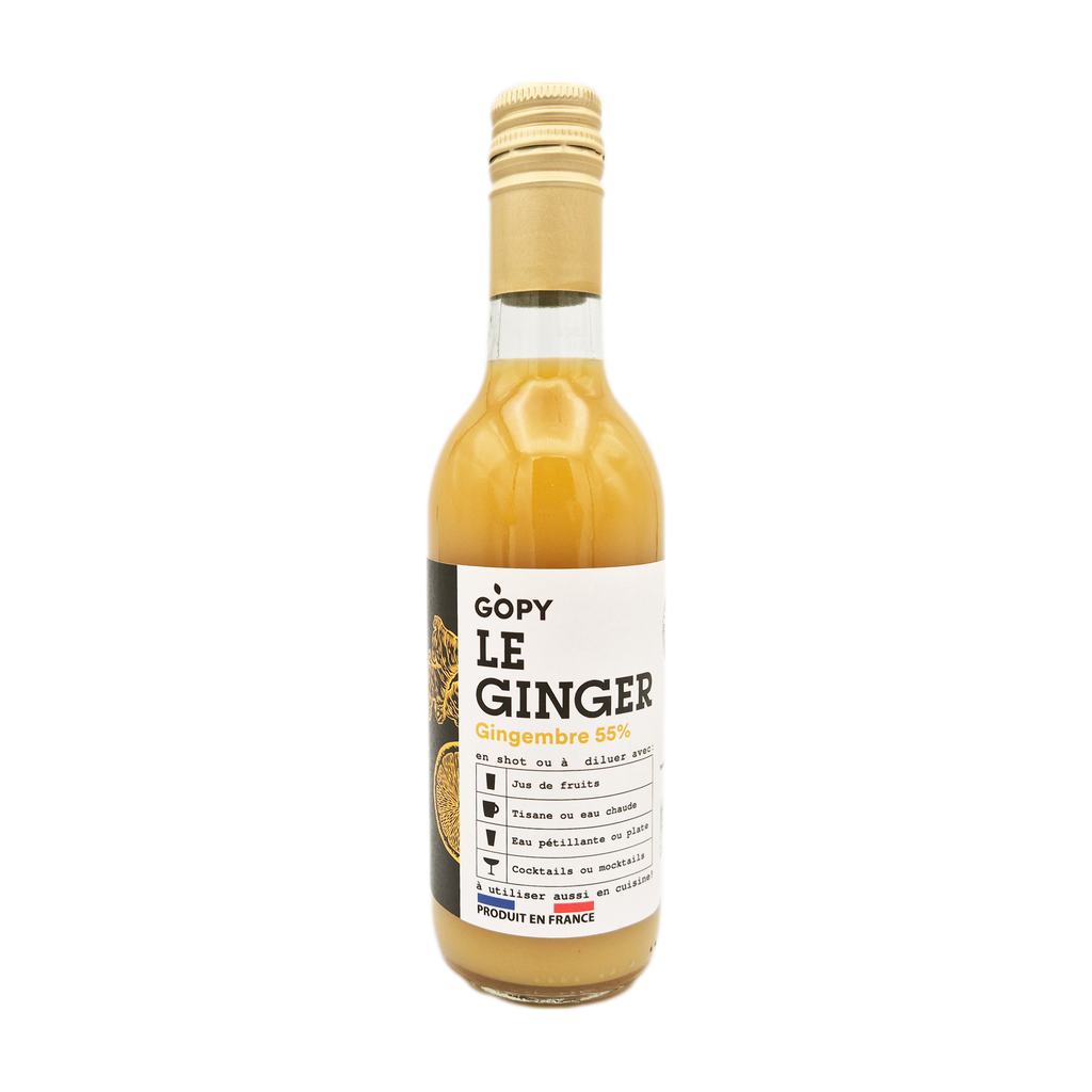 [DV-4611] 24cl - Le Demi Ginger Zero Sucre (boisson à base de gingembre et aloe vera) bio - Gopy