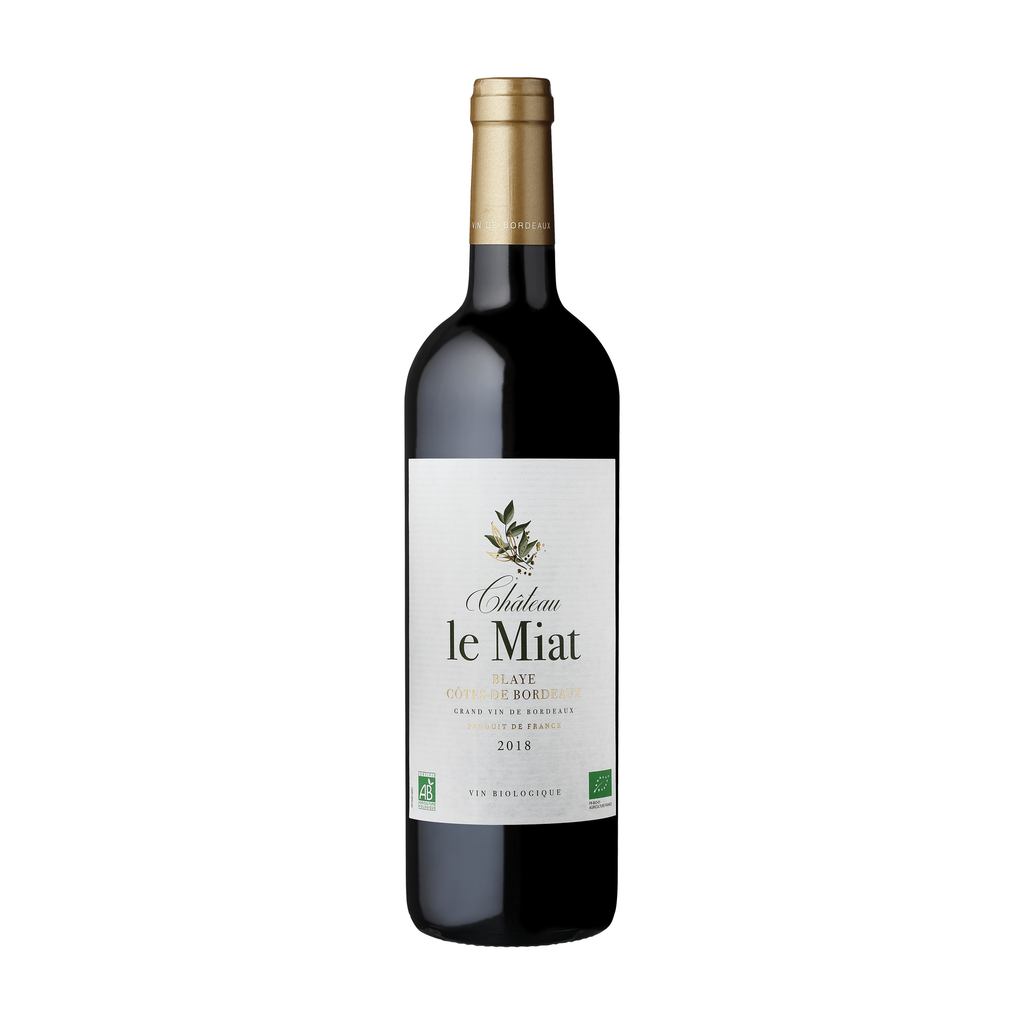 [VR-3321] 75cl - AOP Blaye Côtes de Bordeaux rouge bio - Château le Miat
