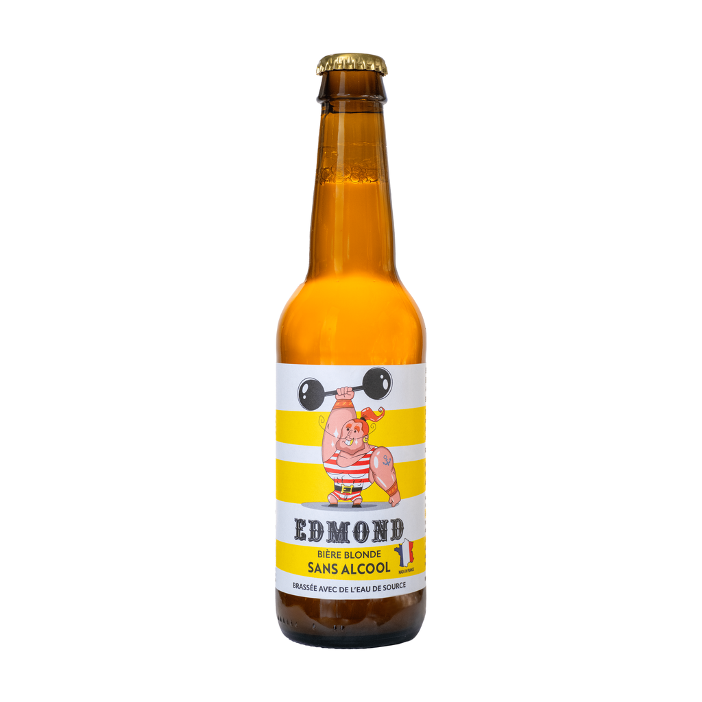 33cl - Edmond Blonde - Bière sans alcool bio