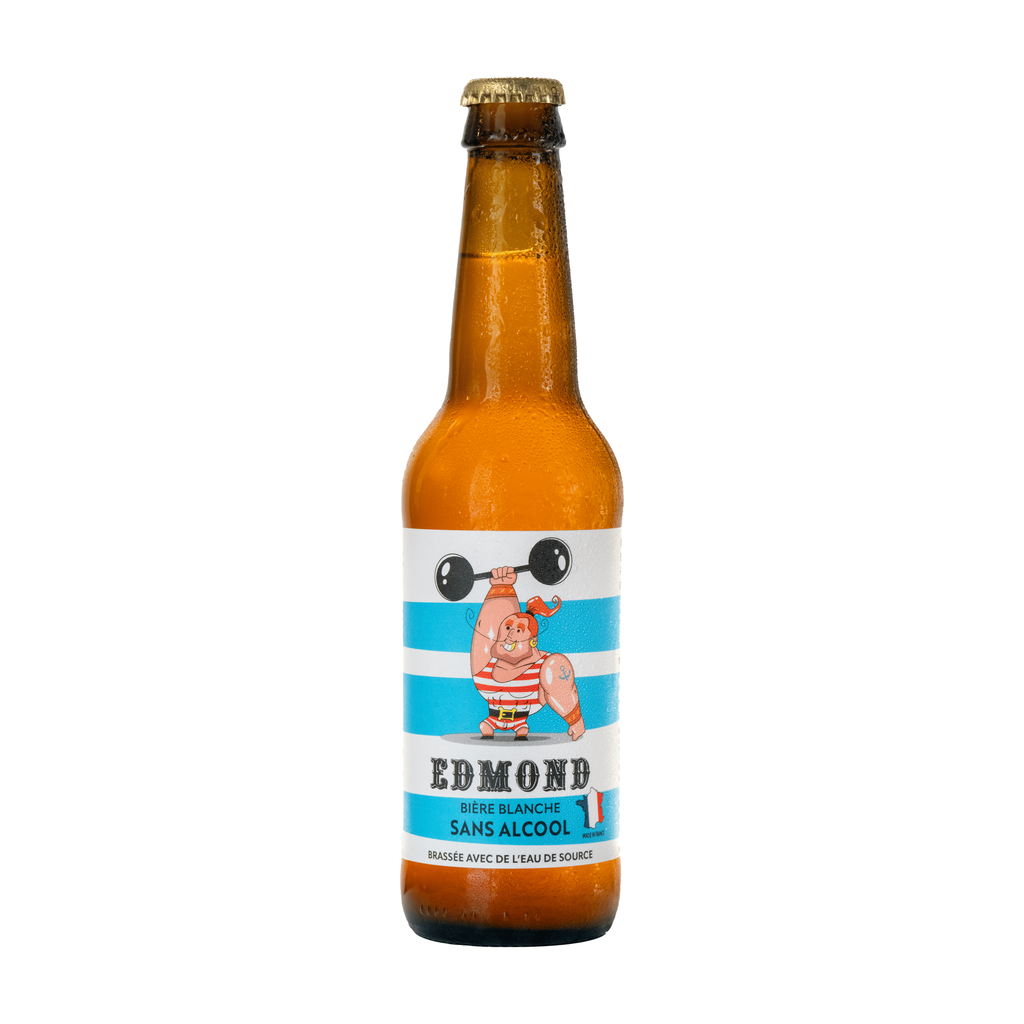 33cl - Edmond Blanche - Bière sans alcool bio
