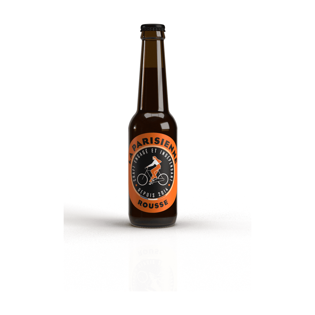 [PAR-ROUS33] 33cl - La Parisienne Rousse - Amber Ale 5,5° bio (réemploi) - Brasserie La Parisienne