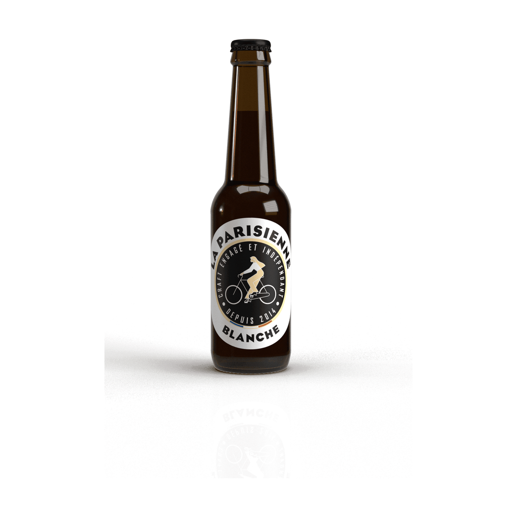 [PAR-BLAN33] 33cl - La Parisienne Blanche - Belgian White Ale 5,5° bio (réemploi) - Brasserie La Parisienne