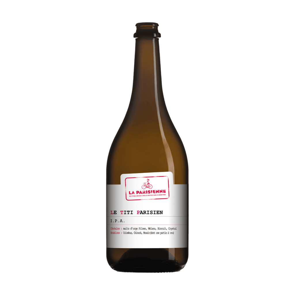 [PAR-TITI75] 75cl - La Parisienne IPA (ex Titi) - 4,7° bio (réemploi) - Brasserie La Parisienne