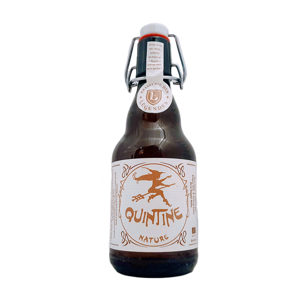 [QT-QUINTBL33] 33cl - Quintine - Blanche 5,9° bio (consigné) - Brasserie des Légendes