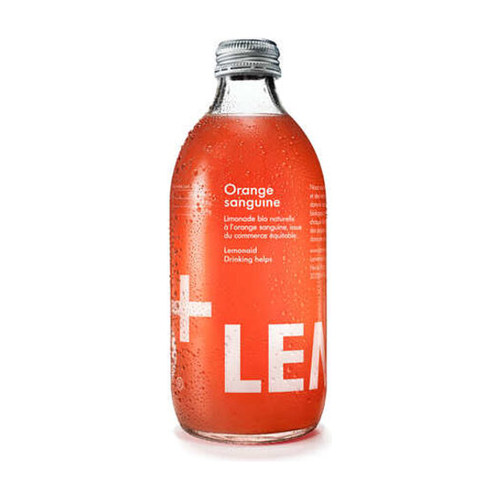 33cl - Lemonaid Orange Sanguine bio (verre perdu) - Lemonaid/Charitea