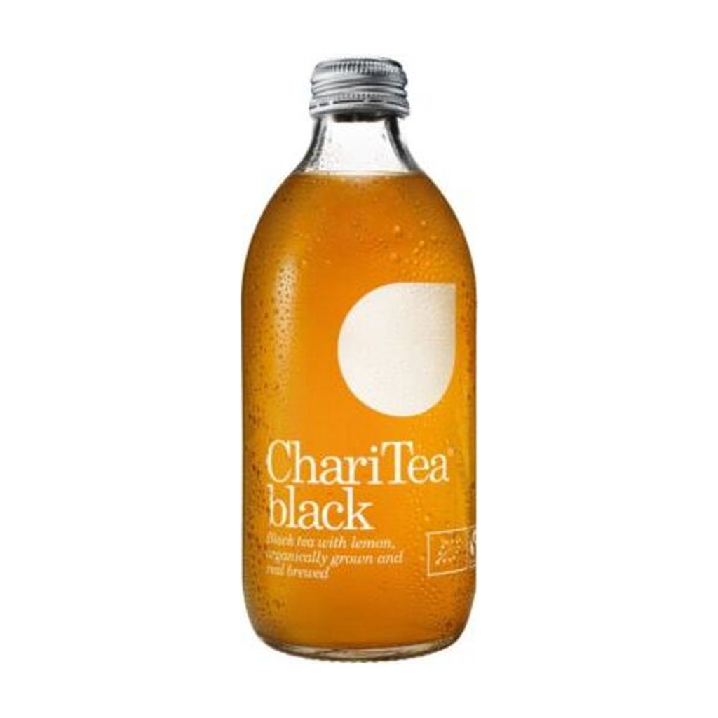 33cl - ChariTea Black bio (verre perdu) - Lemonaid/Charitea