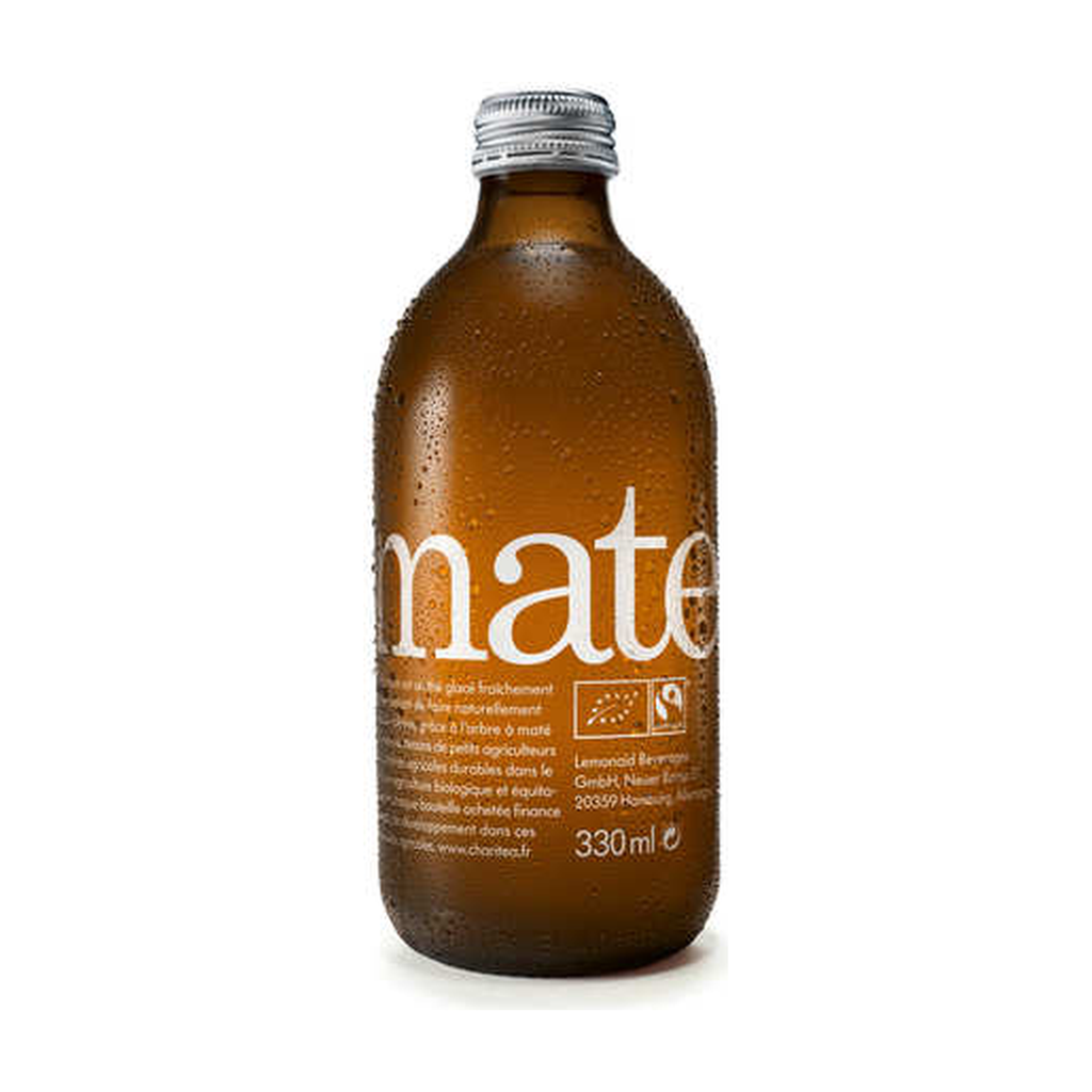 [LB-CHARMATE33] 33cl - ChariTea Maté bio (verre perdu) - Lemonaid/Charitea