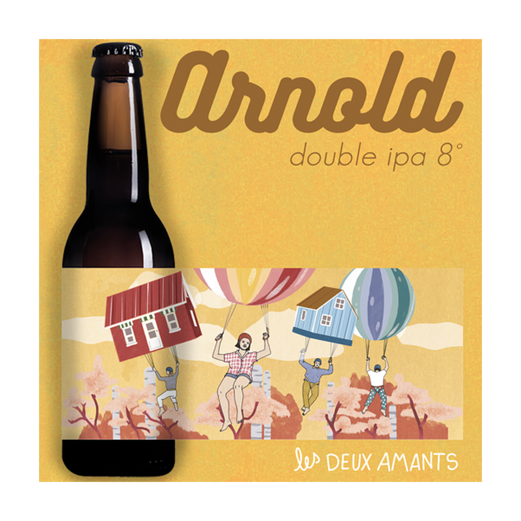 [2A-ARNOLD33] 33cl - Arnold - Double IPA 8° bio (réemploi) - Les 2 Amants