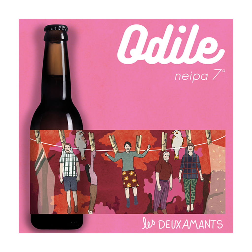 [2A-ODILE75] 75cl - Odile - NEIPA 7°  (non bio, réemploi) - Les 2 Amants