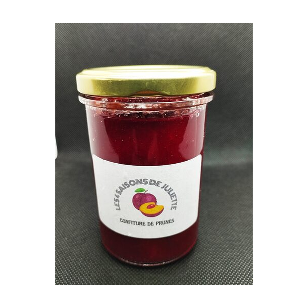 [4S-CFPRUN240] 240g - Confiture de Prunes bio - Les 4 Saisons de Juliette
