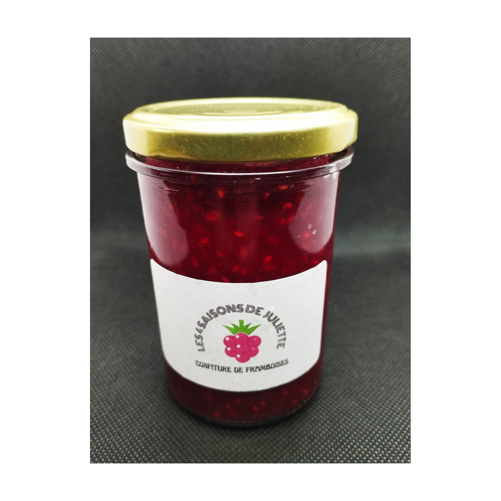 [4S-CFFRAM240] 240g - Confiture de Framboises bio - Les 4 Saisons de Juliette