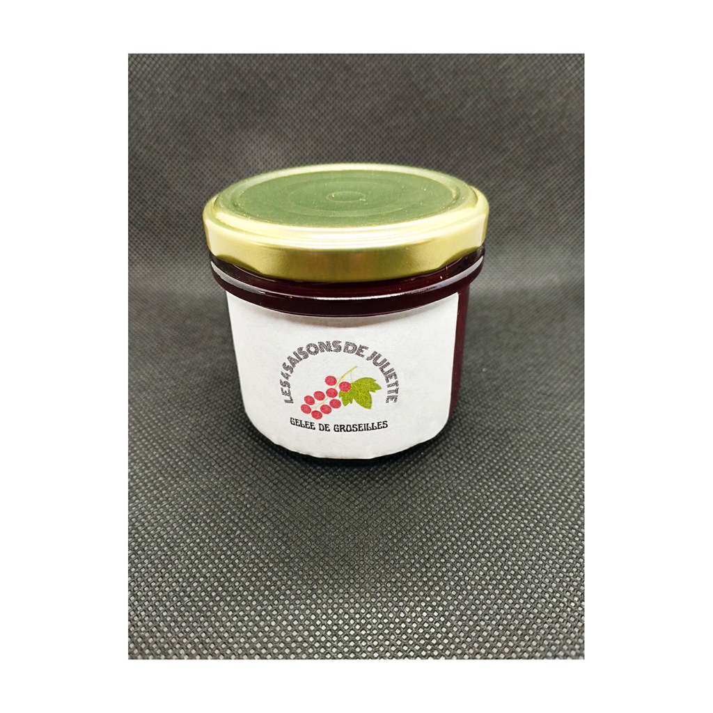 [4S-CFGROS130] 130g - Gelée de Groseilles bio - Les 4 Saisons de Juliette