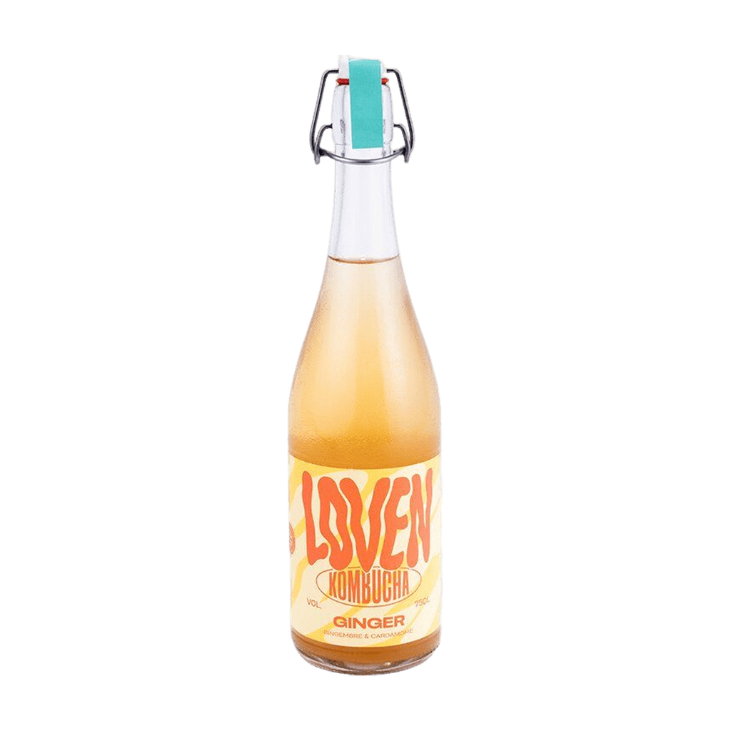 [IN-KOMGP75] 75cl - Kombucha Ginger Power bio (réemploi) - Loven Kombuchas