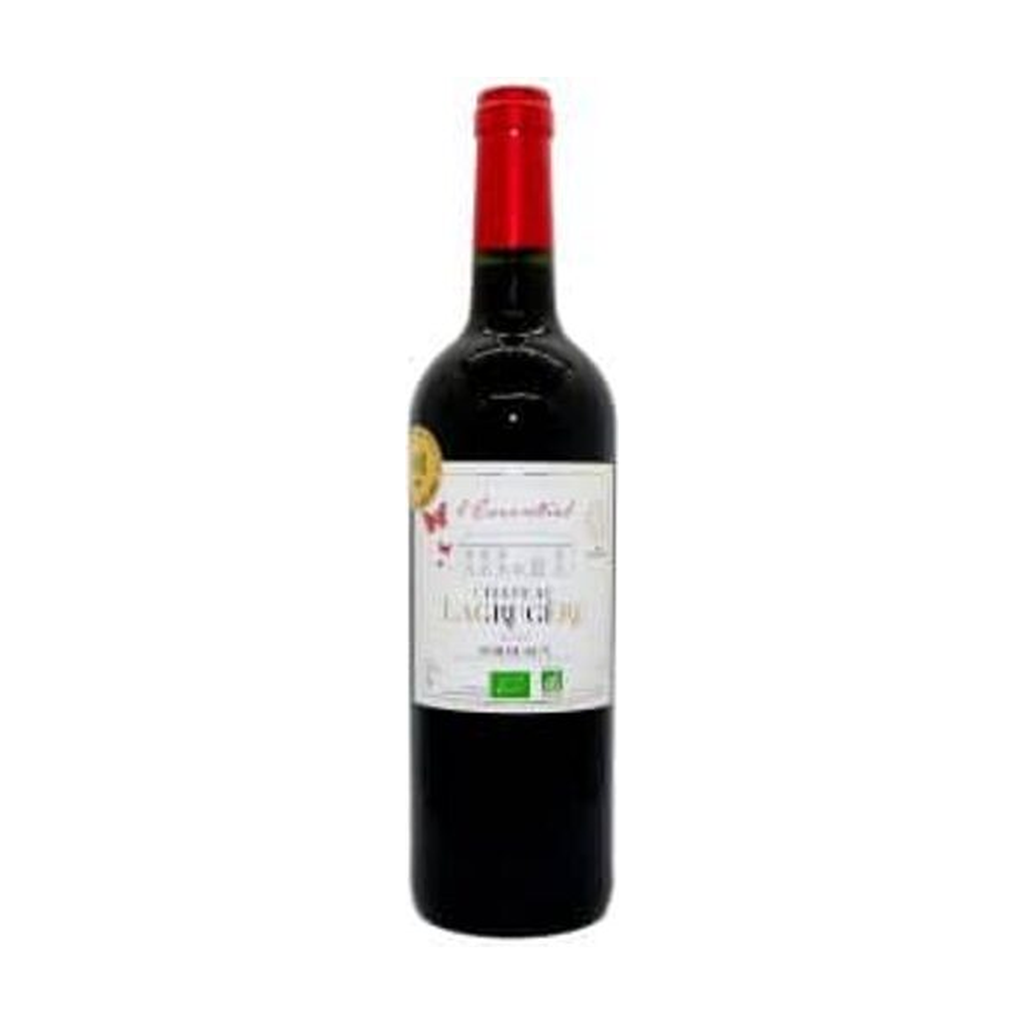 75cl - AOC Bordeaux rouge Château Lagrugère L'Essentiel bio - Domaine Lopez