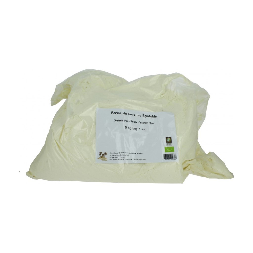 [CO-FARINE5KG] 5kg - Farine de coco bio - Maison du Coco