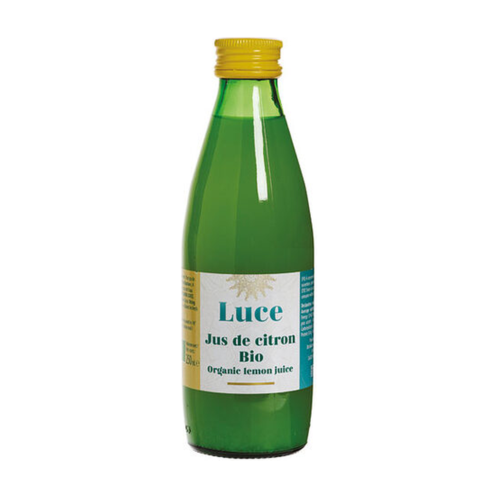 [MK-JUSCITRON25] 25cl - Pur jus de citron bio - Luce