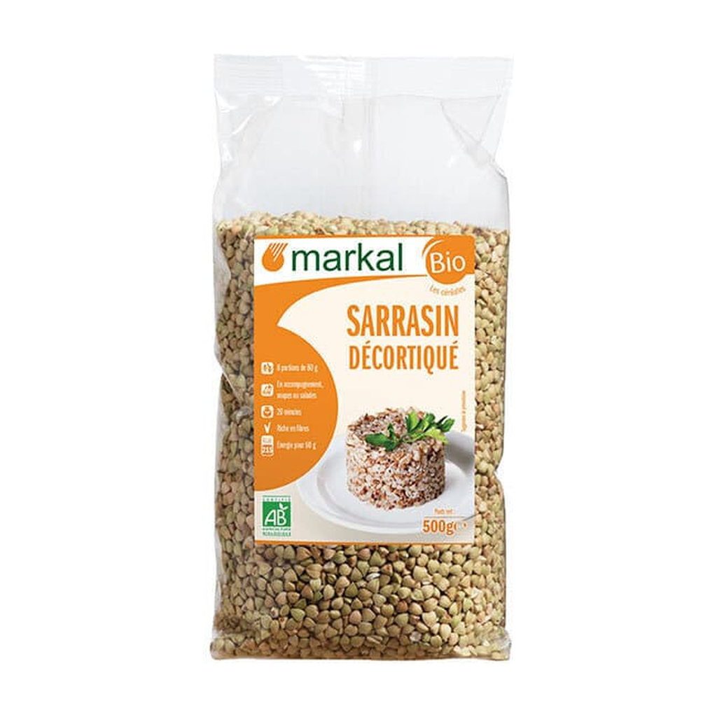 [MK-SARDC500] 500g - Sarrasin décortiqué (non grillé) bio - Markal