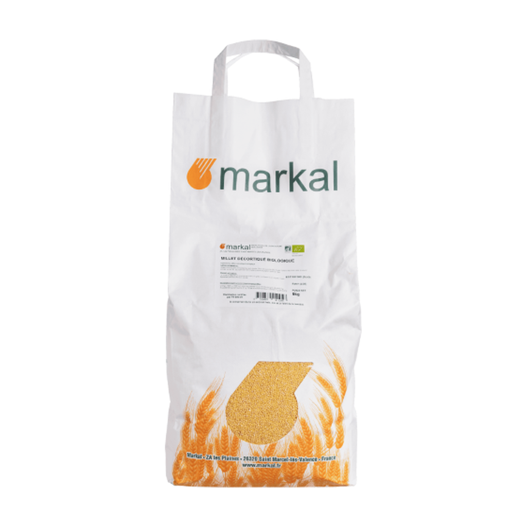 [MK-MILDS5] 5kg - Millet décortiqué bio - Markal