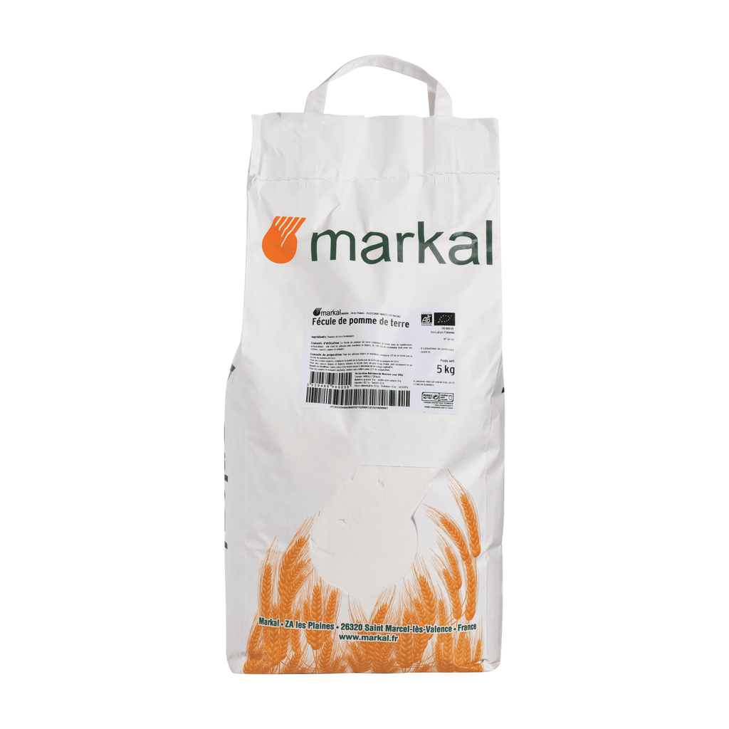 [MK-FECPDTS5] 5kg - Fécule de pomme de terre bio - Markal