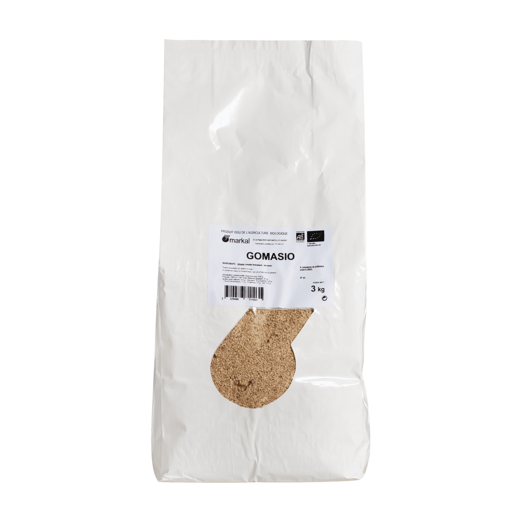 [MK-GOMS3] 3kg - Gomasio bio - Markal